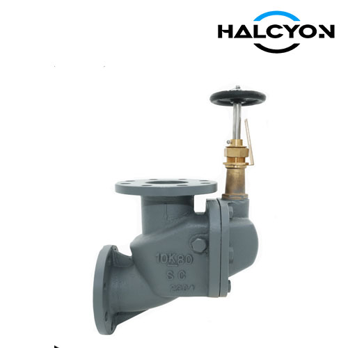 JIS 10K Cast Steel Vertical/Angle Storm Valves
